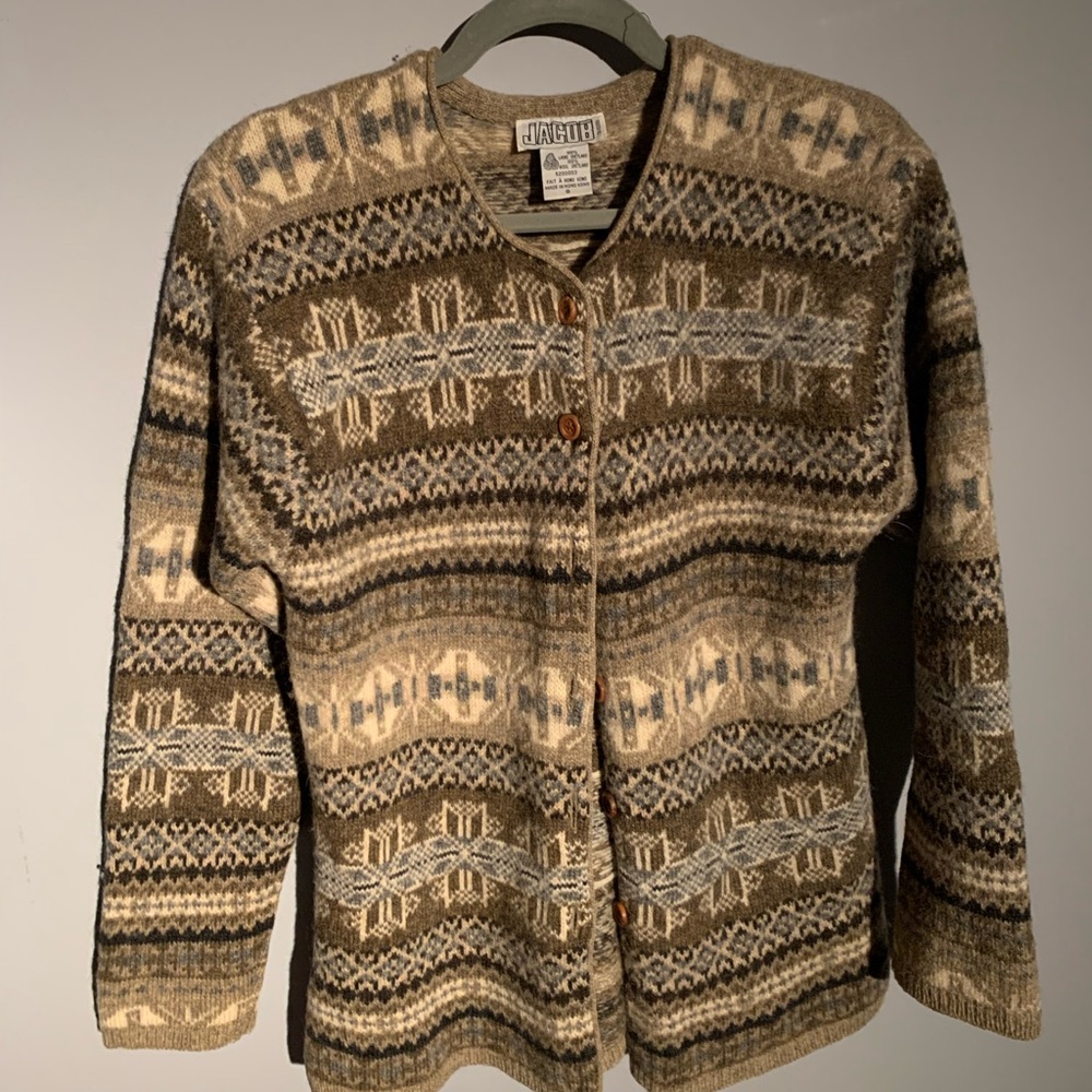 Nordic wool sweater